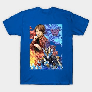 Kamen Rider Cross-Z Side-by-Side   (style #2) T-Shirt